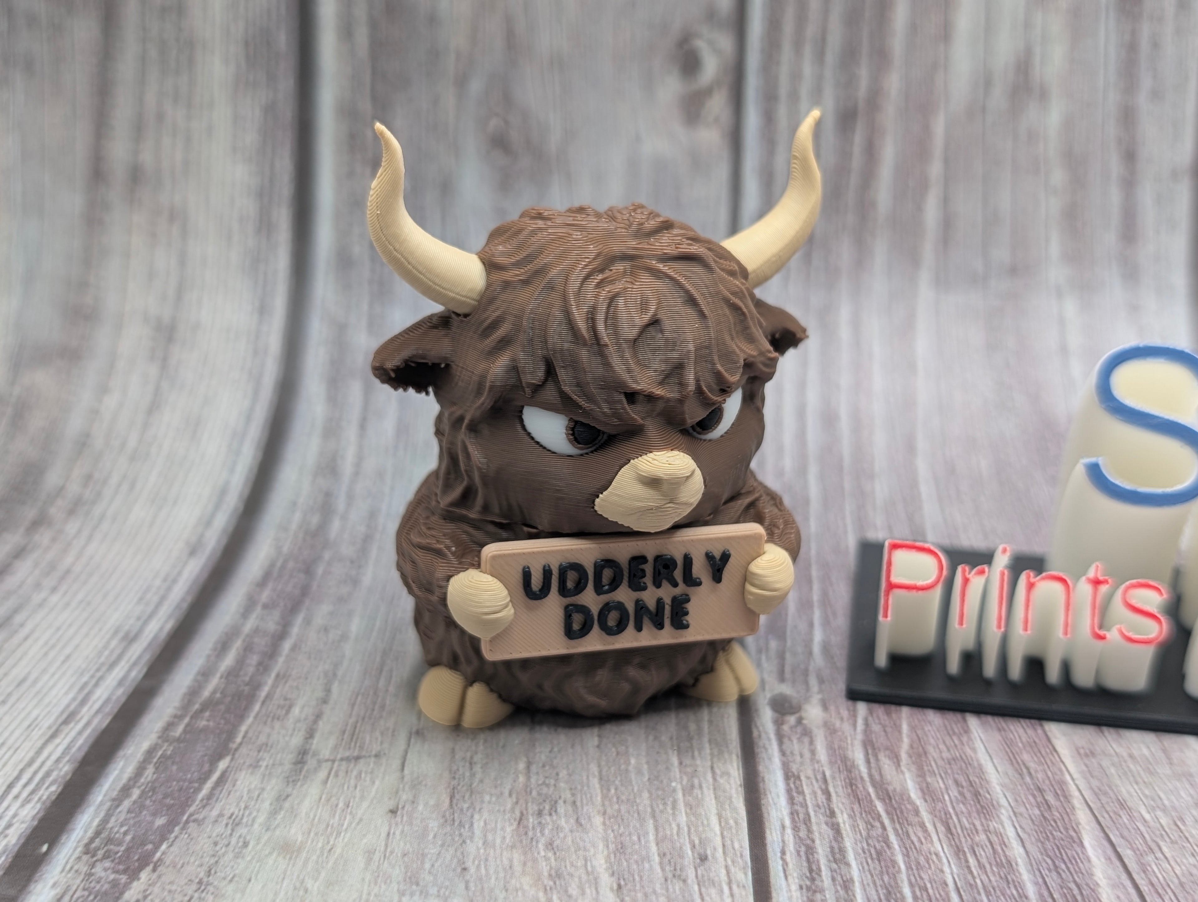 3D Printed Animals with Attitude | Funny Desk or Shelf Decor