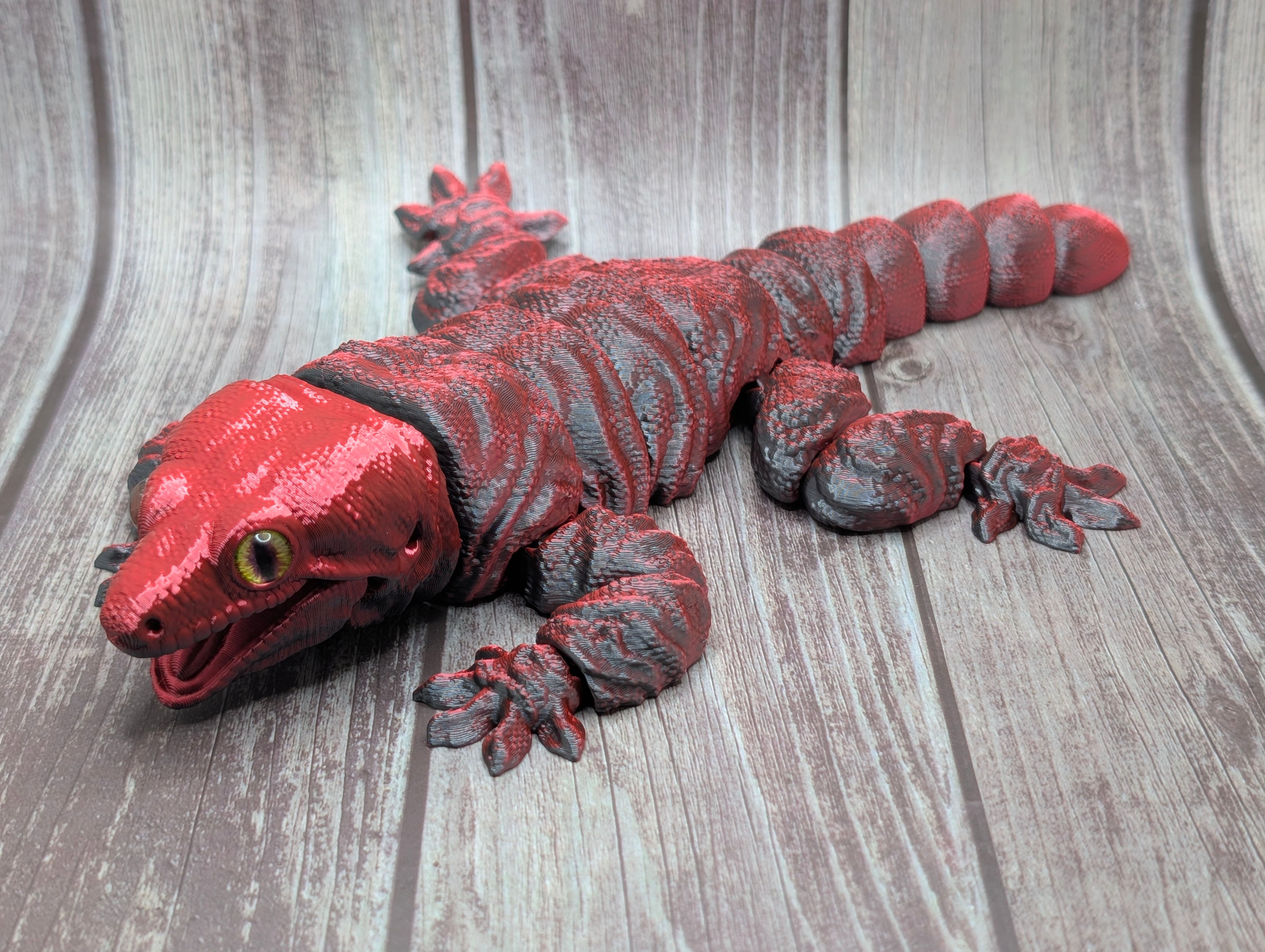 Articulated Leachie Gecko - 3D Printed