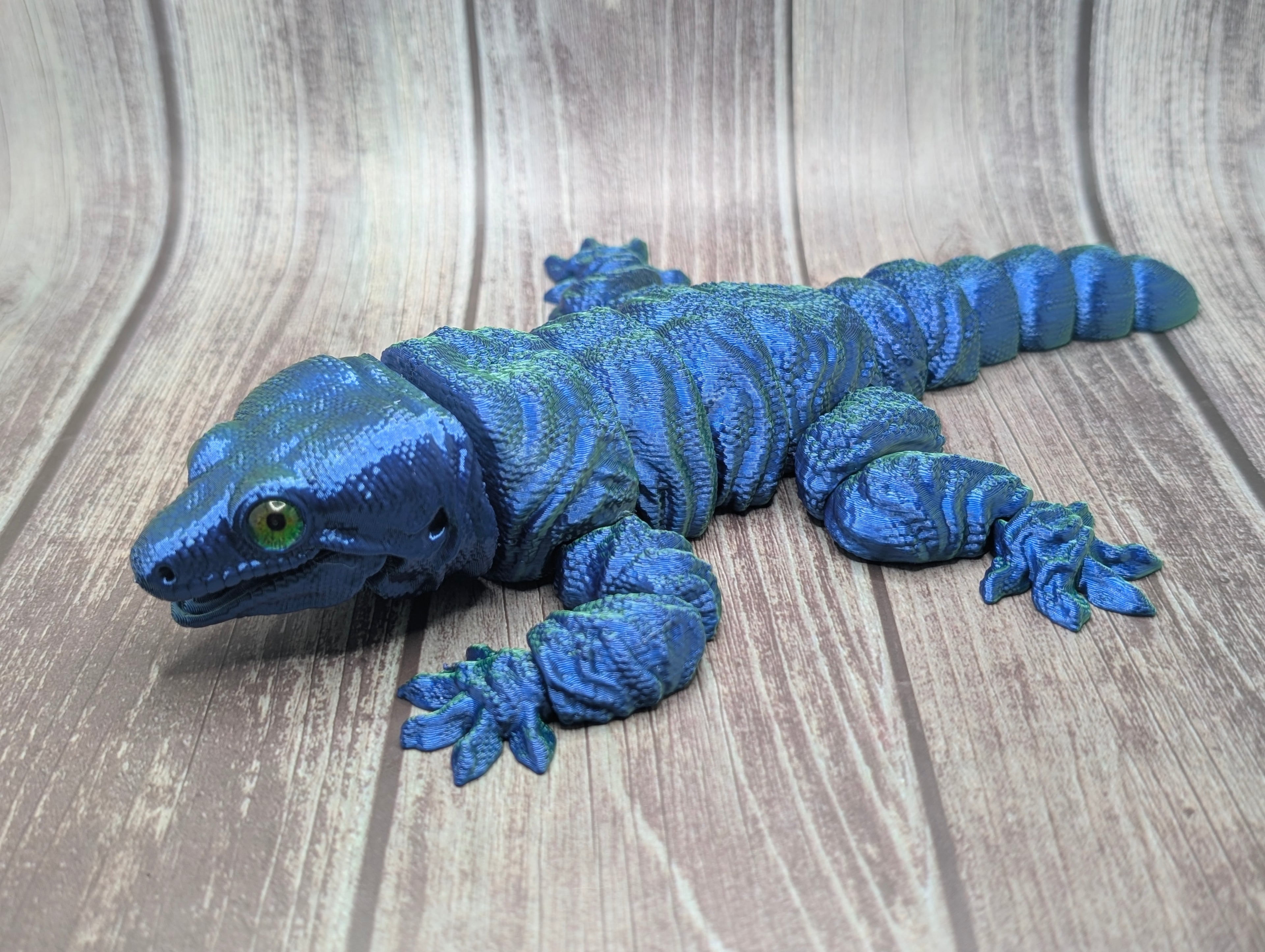 Articulated Leachie Gecko - 3D Printed