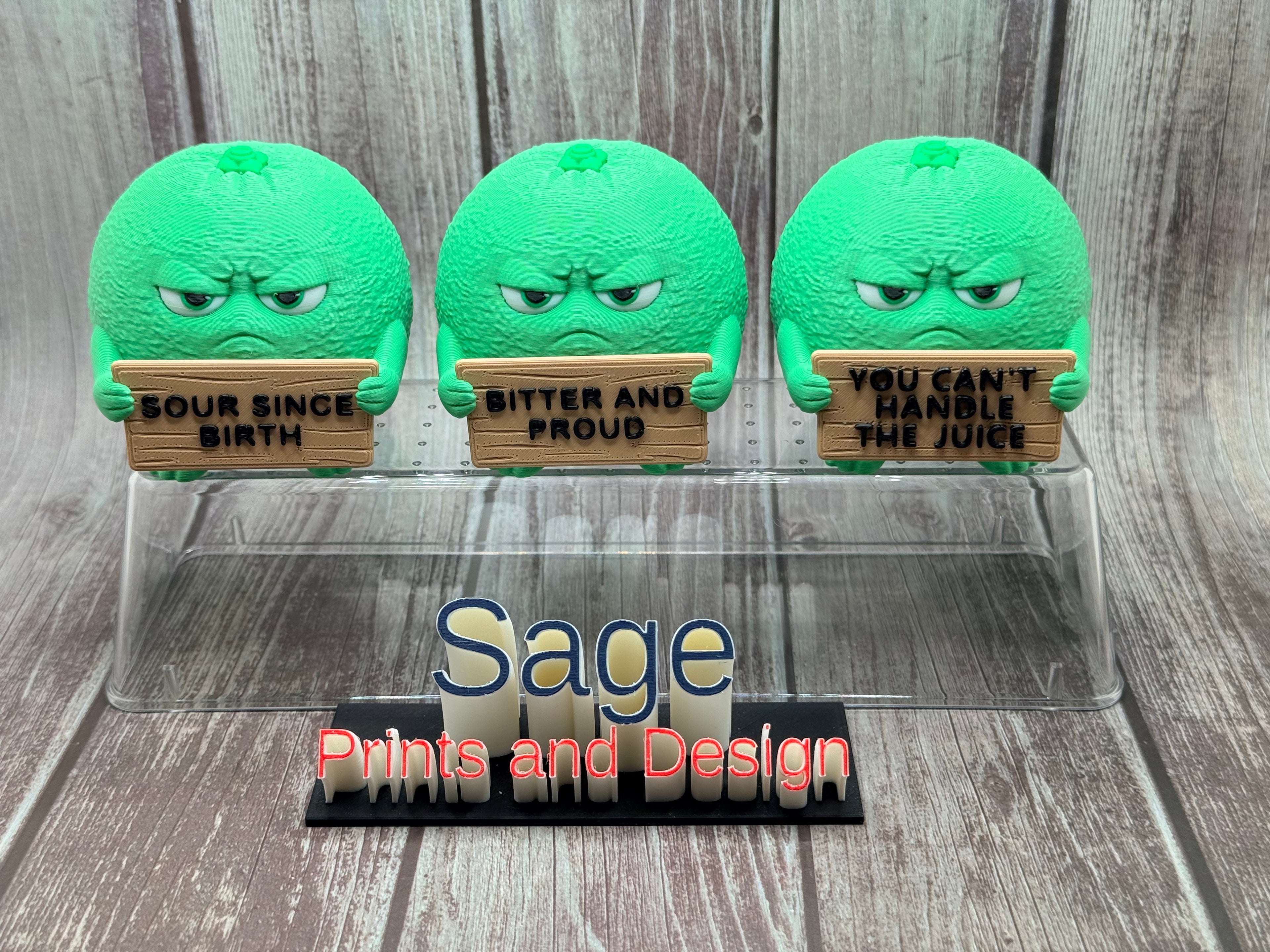 Fruit with Attitude | Funny and Sassy Fruit Decor