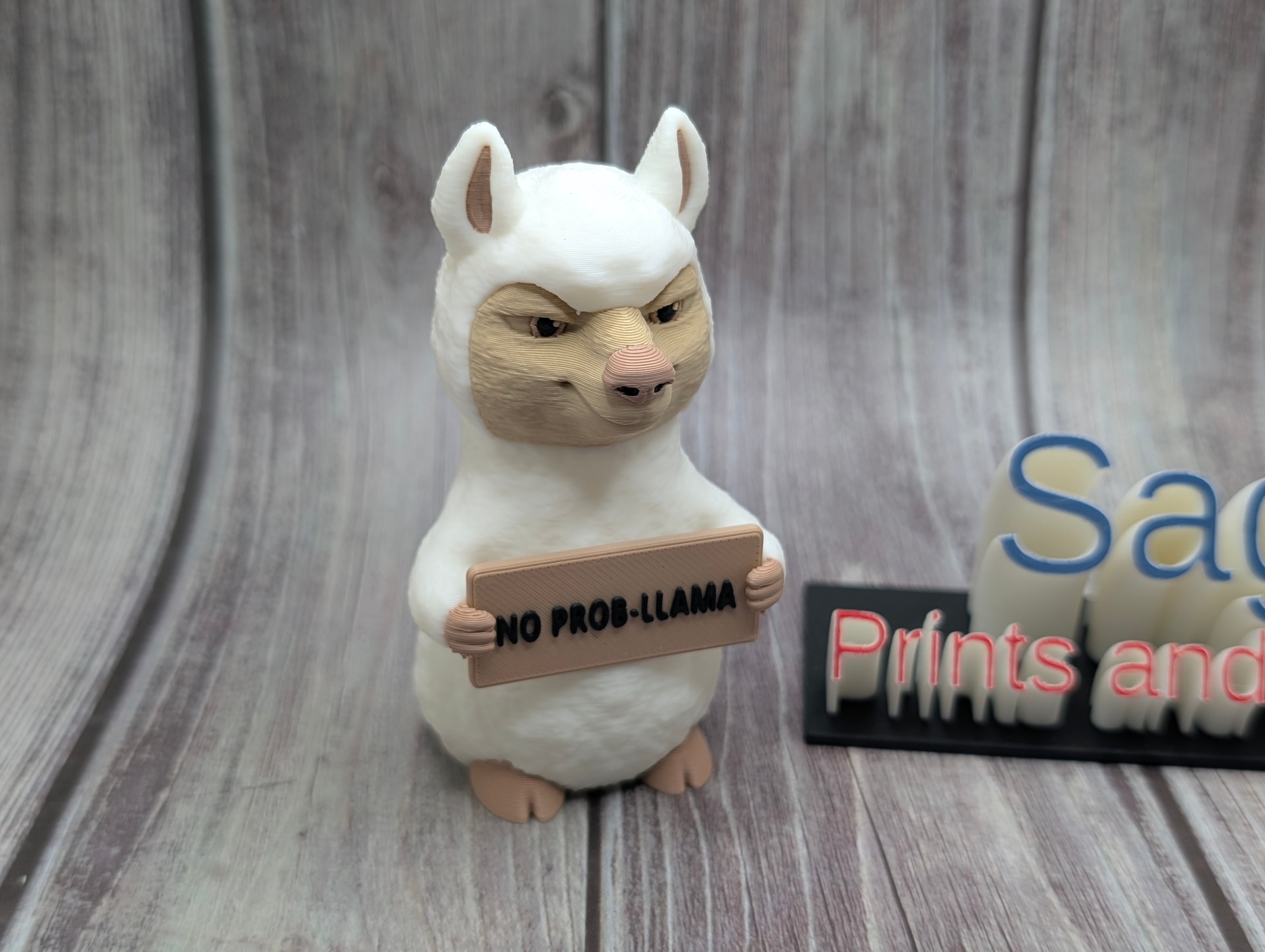 3D Printed Animals with Attitude | Funny Desk or Shelf Decor