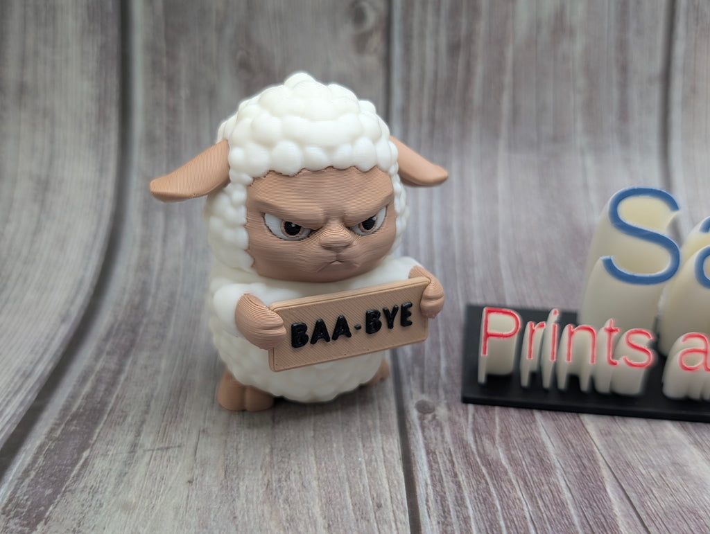 3D Printed Animals with Attitude | Funny Desk or Shelf Decor