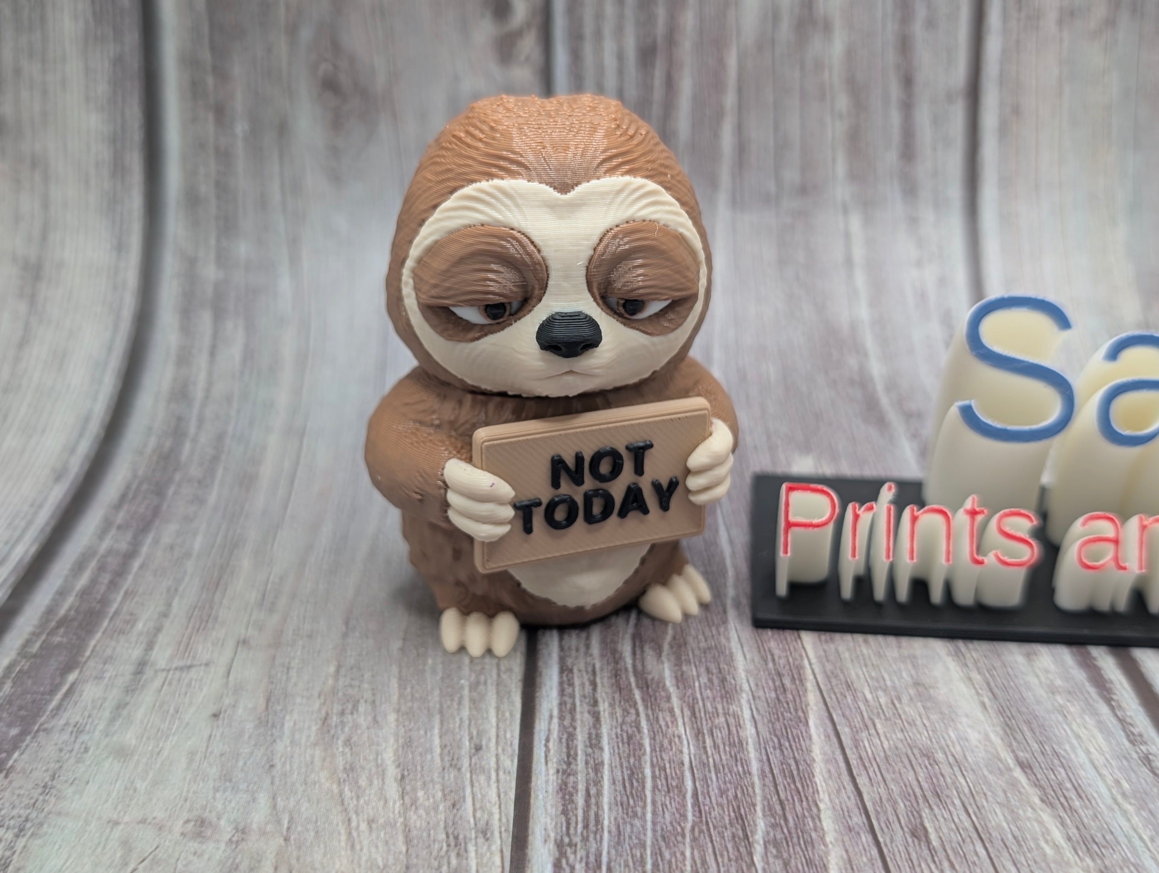 3D Printed Animals with Attitude | Funny Desk or Shelf Decor