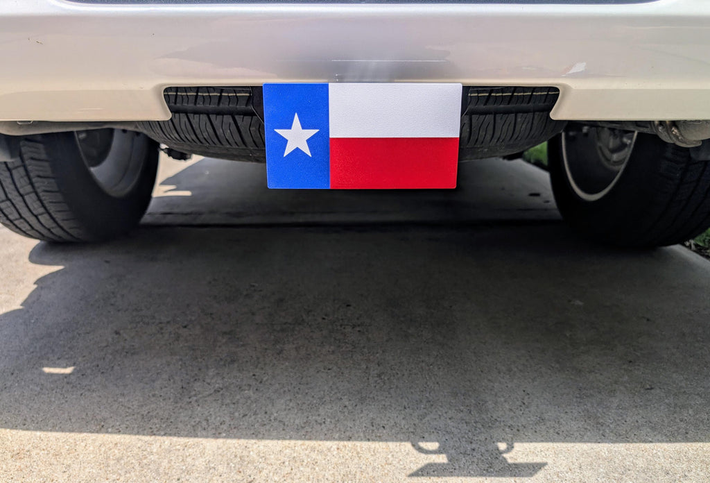 Texas Flag Trailer Hitch Cover with Pin: Truck & SUV Accessory