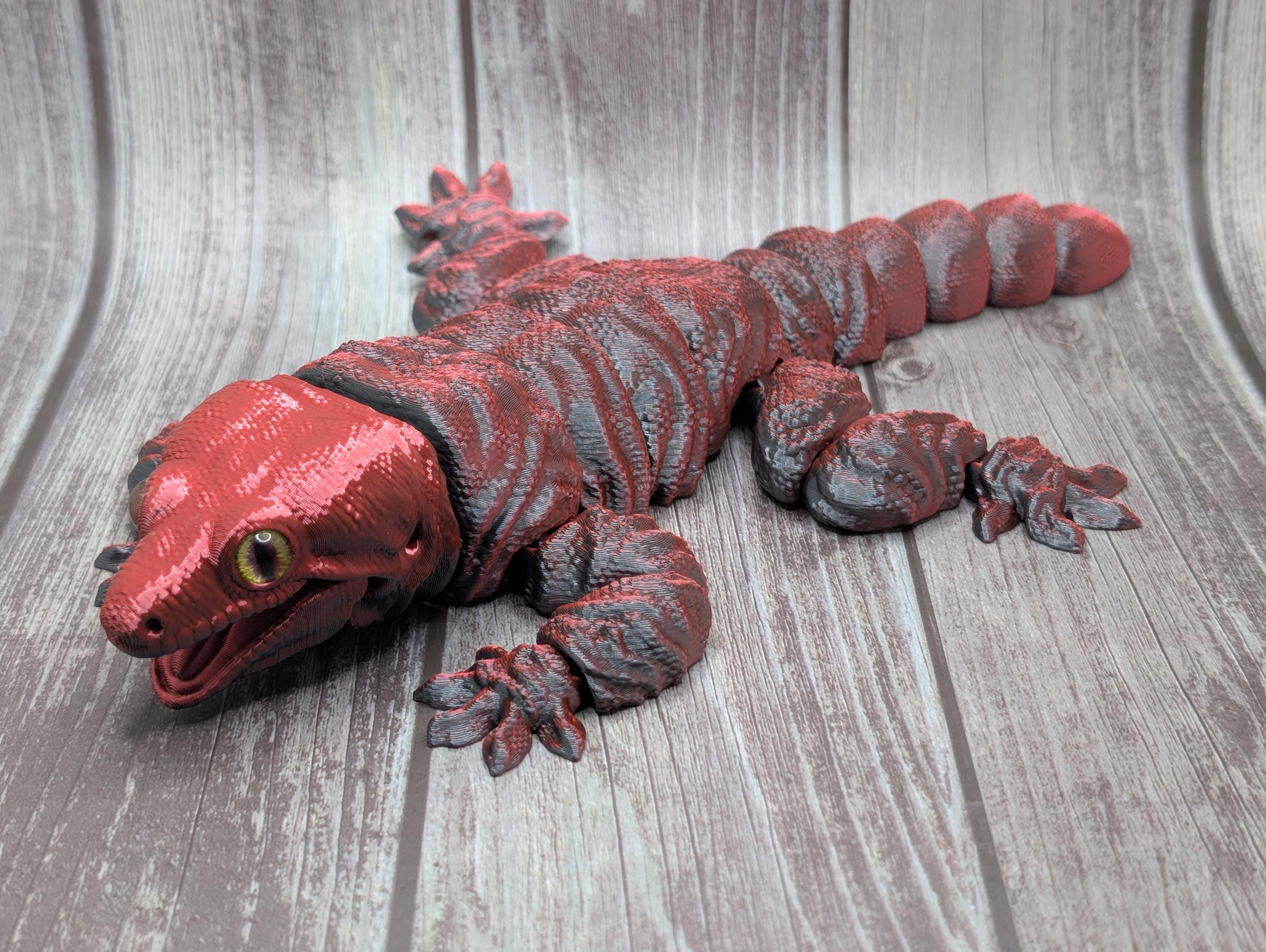 Articulated Leachie Gecko - 3D Printed