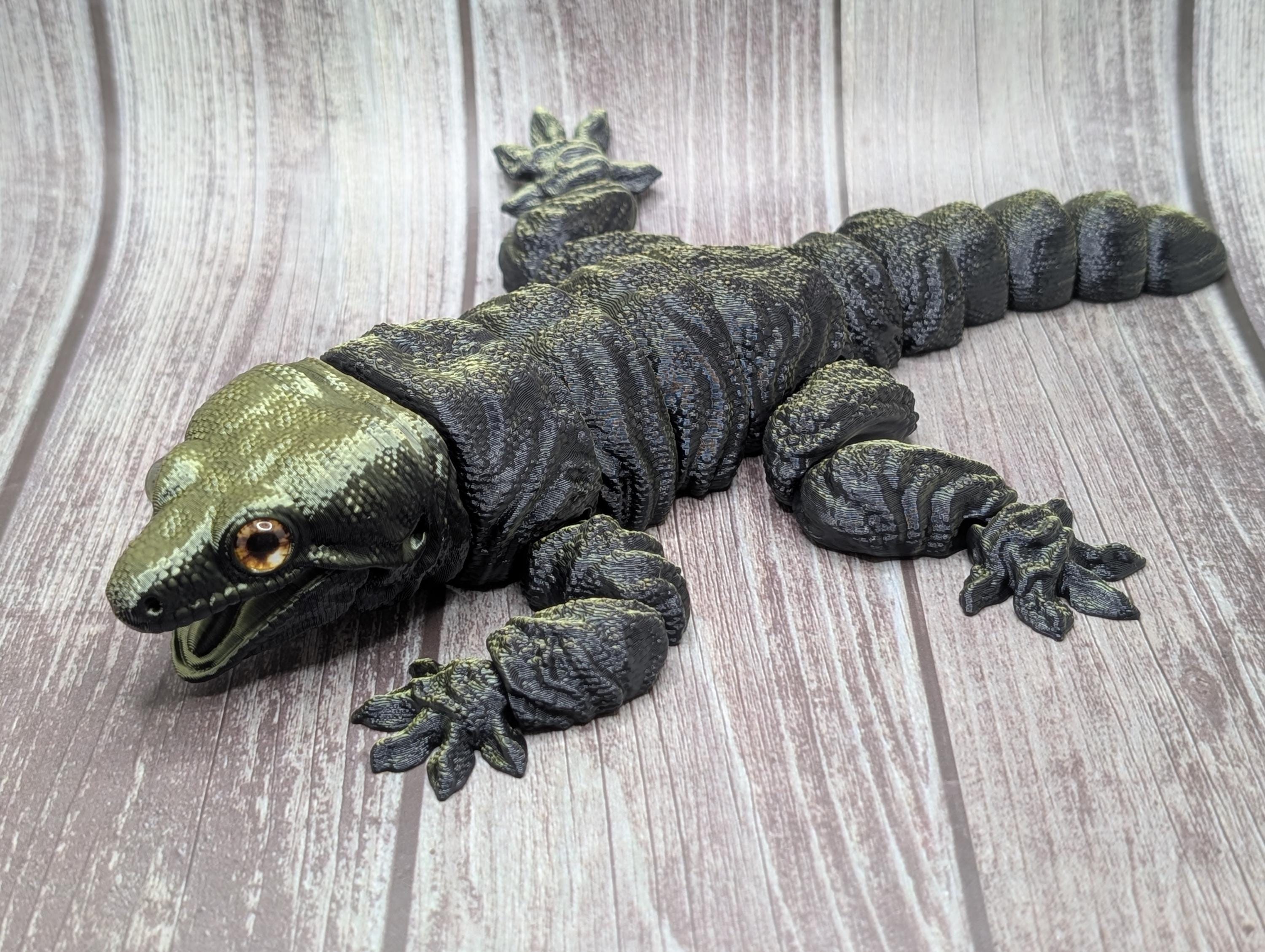 Articulated Leachie Gecko - 3D Printed