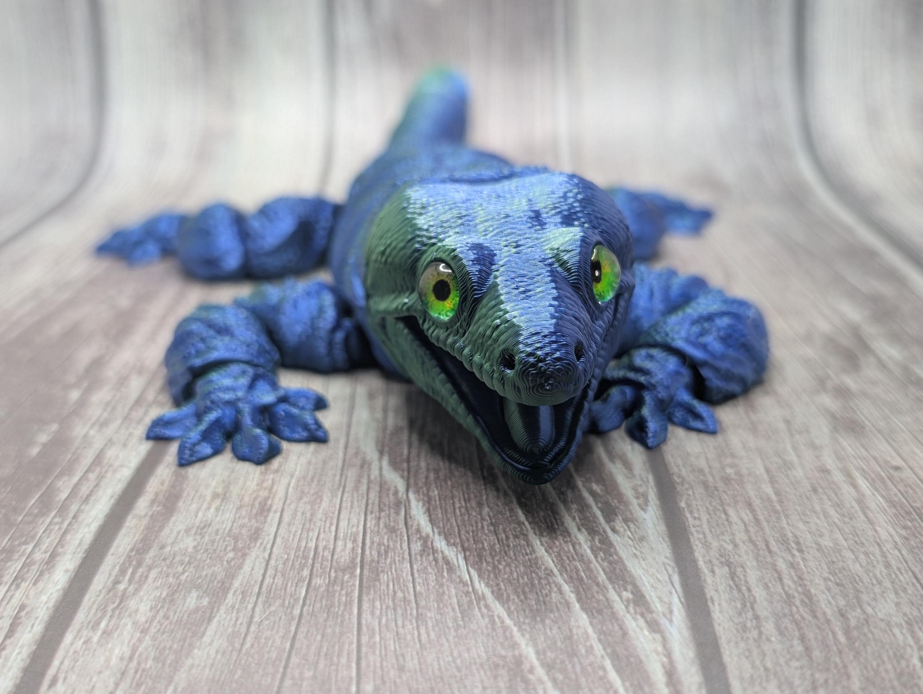 Articulated Leachie Gecko - 3D Printed