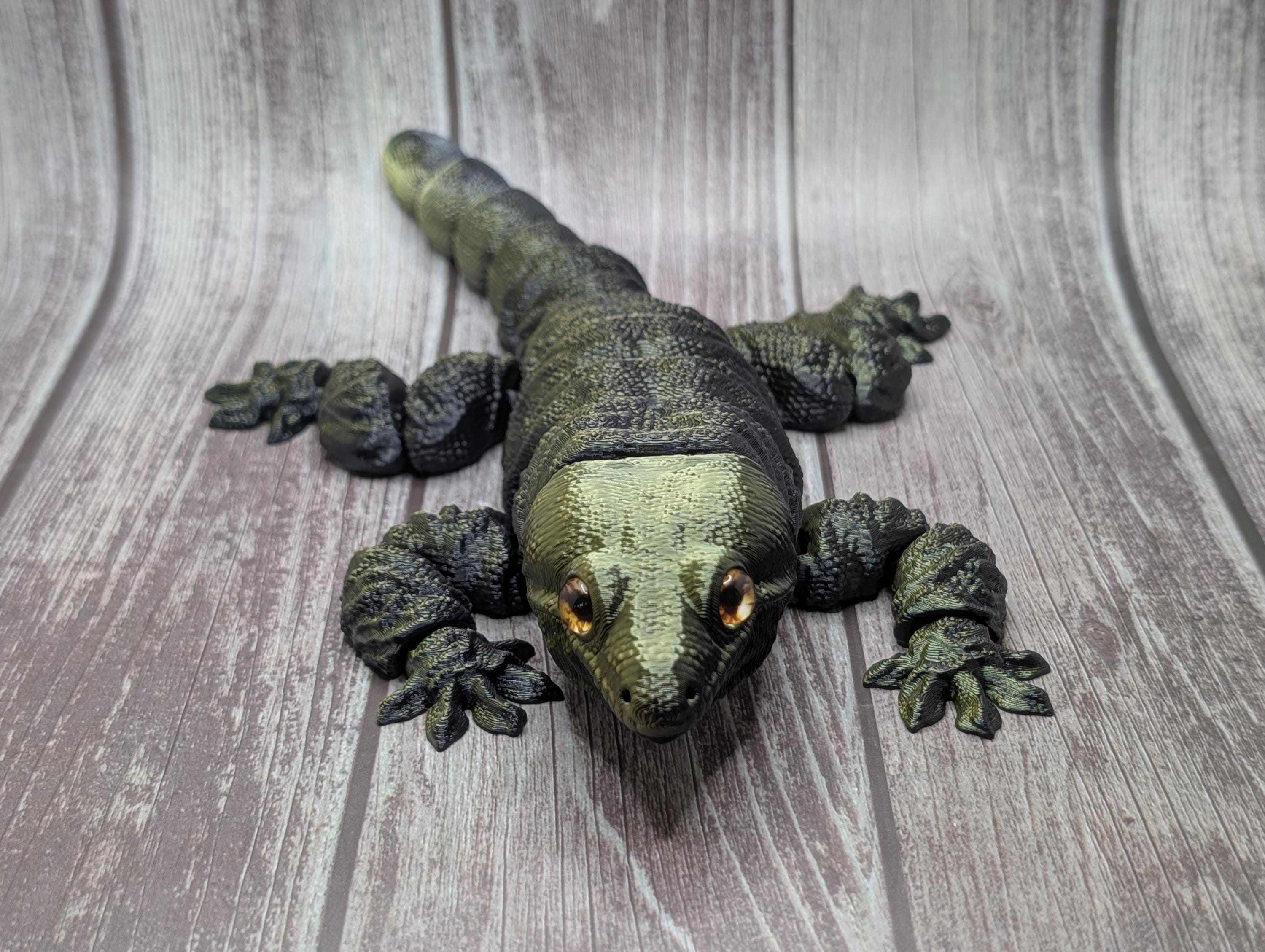 Articulated Leachie Gecko - 3D Printed