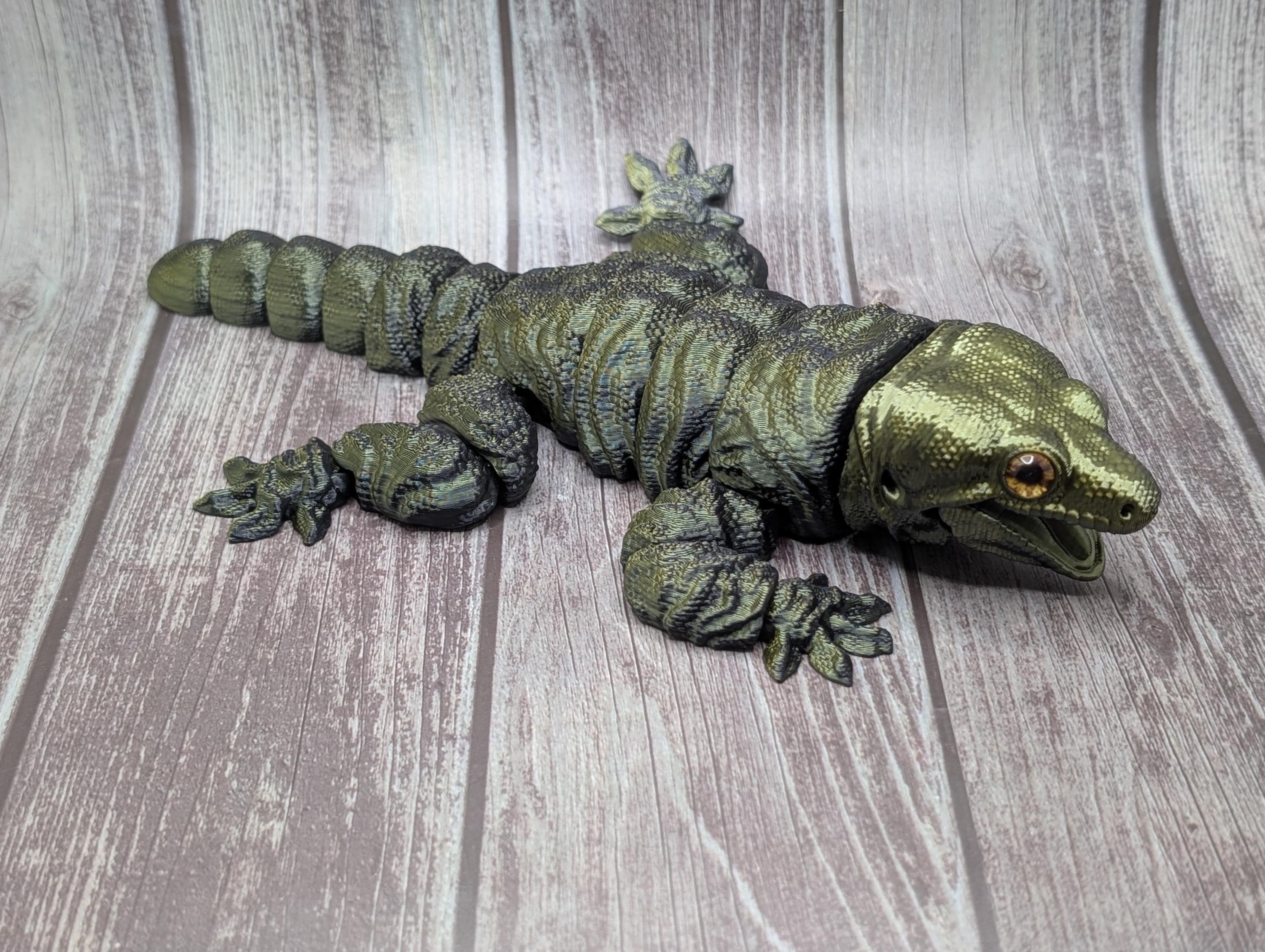 Articulated Leachie Gecko - 3D Printed