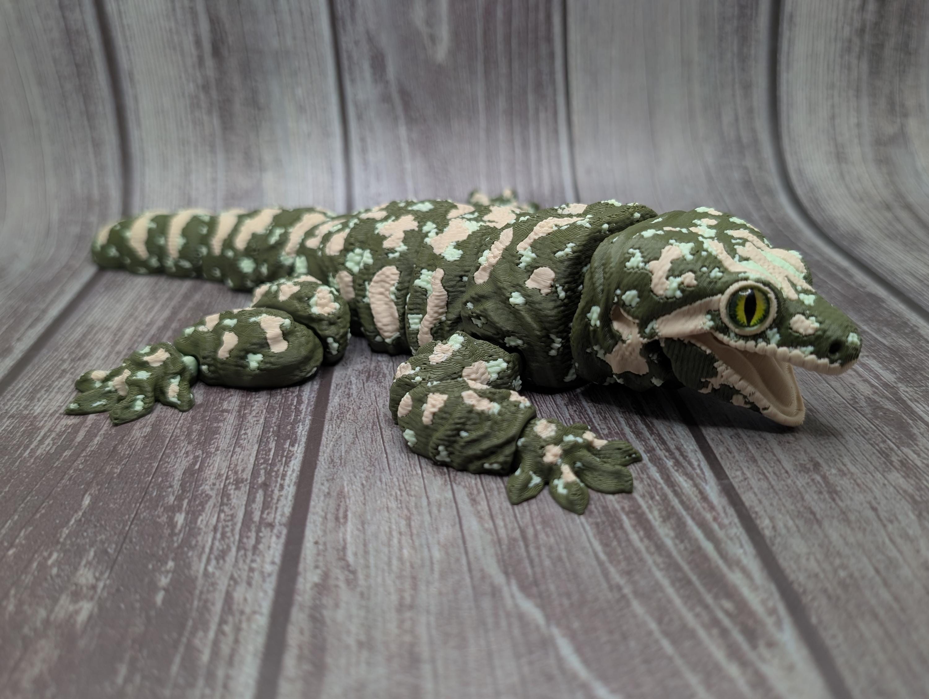 Articulated Leachie Gecko - 3D Printed