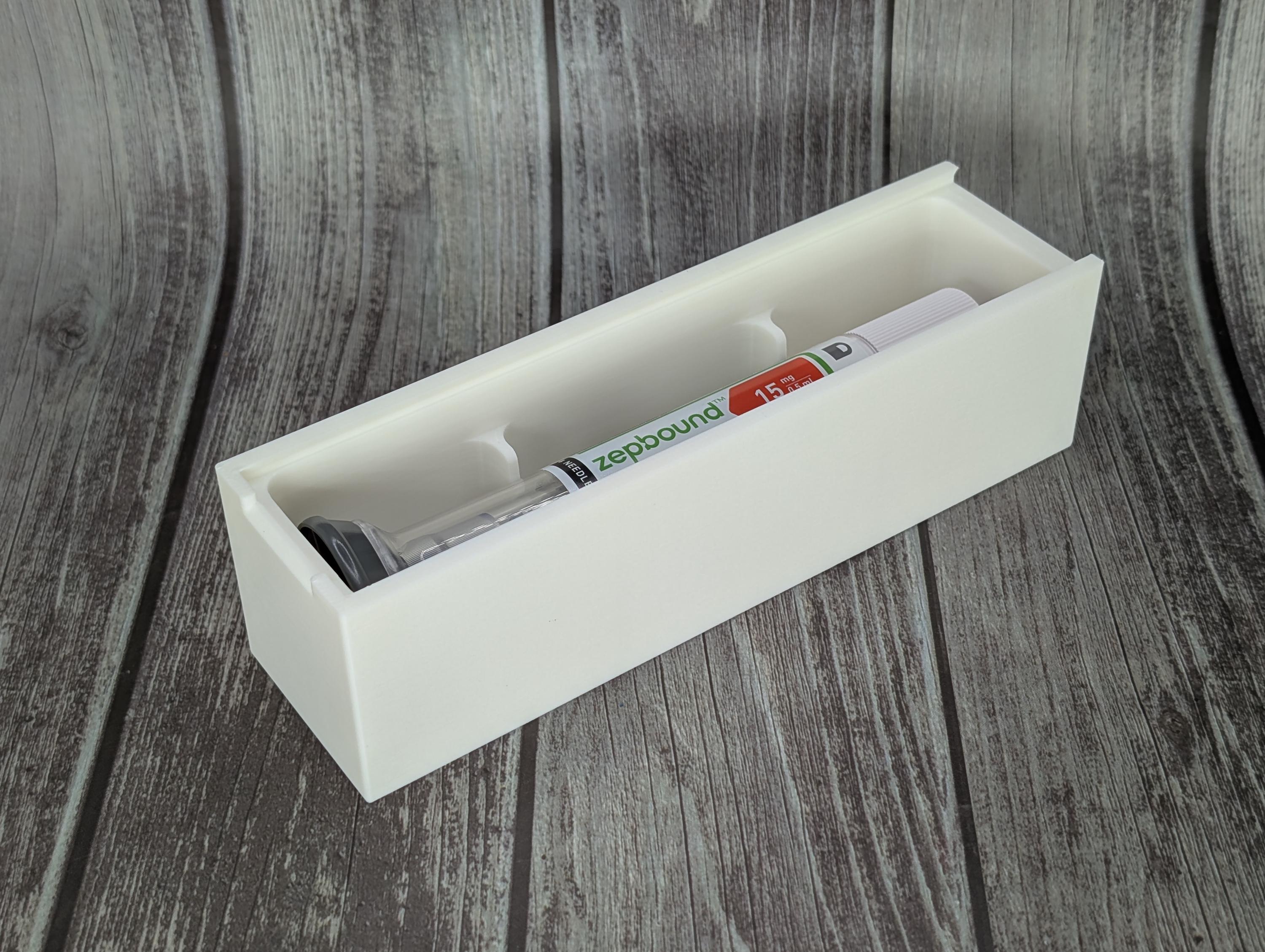 Compact One (1) pen Storage Box for Zepbound/Mounjaro