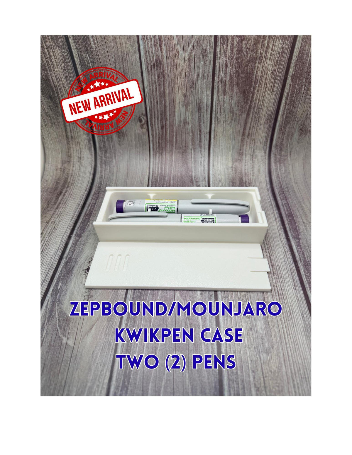 KwikPen Two (2) pen Storage Box for Zepbound/Mounjaro