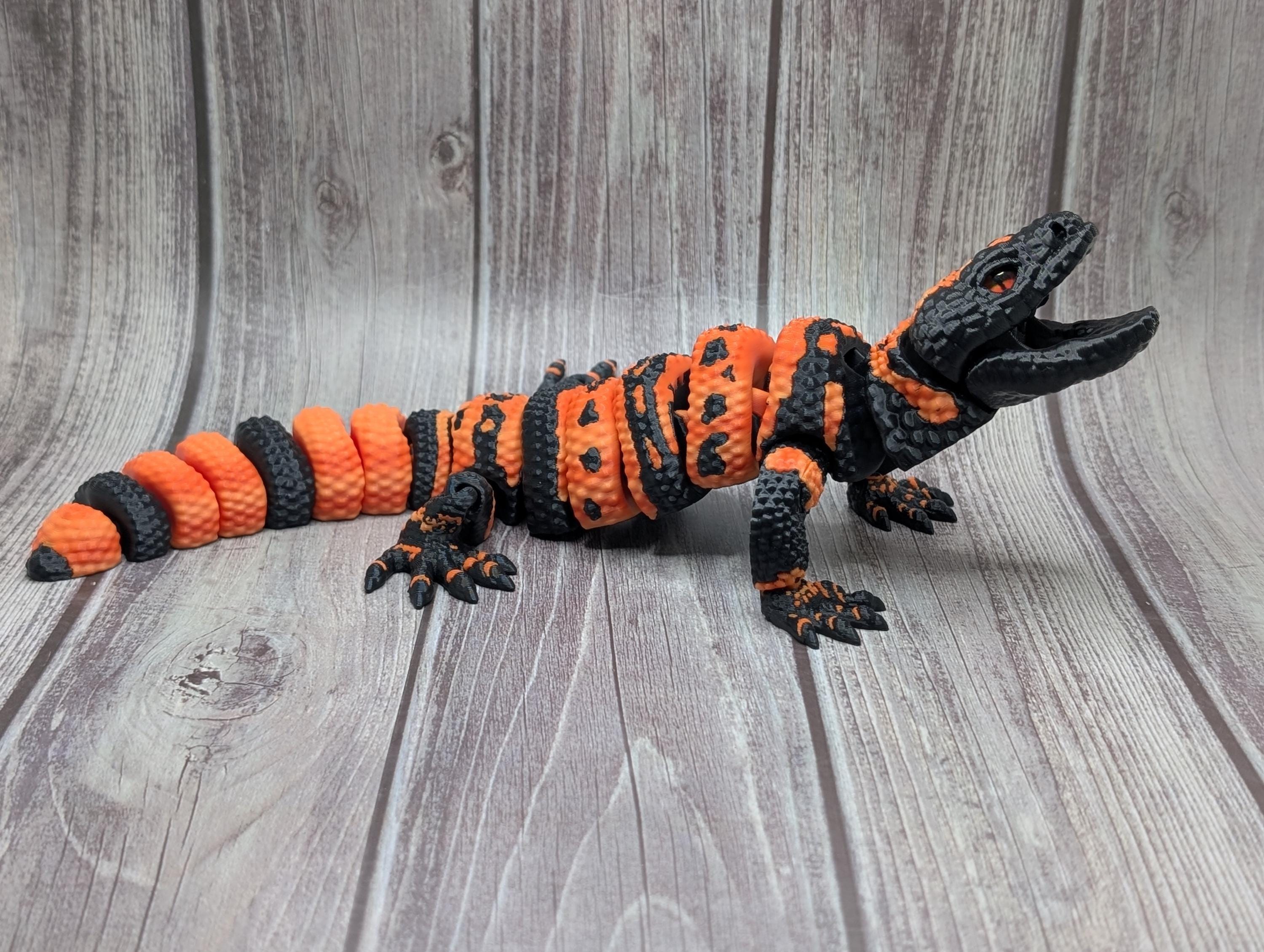 Articulated Gila Monster - 3D printed