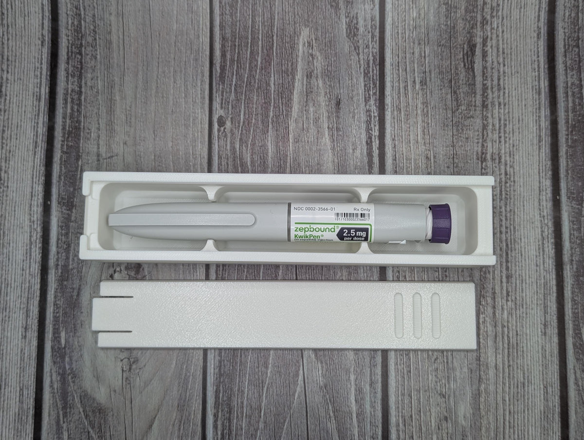 KWIKPEN Compact One (1) pen Storage Box for Zepbound/Mounjaro