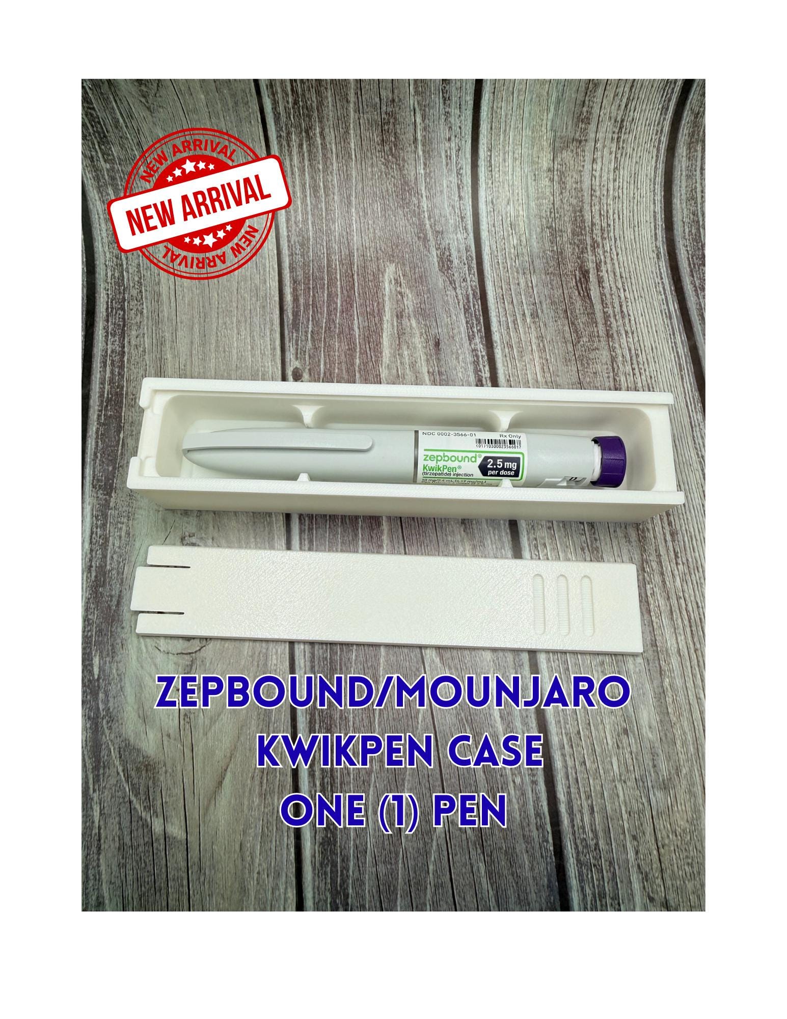 KWIKPEN Compact One (1) pen Storage Box for Zepbound/Mounjaro
