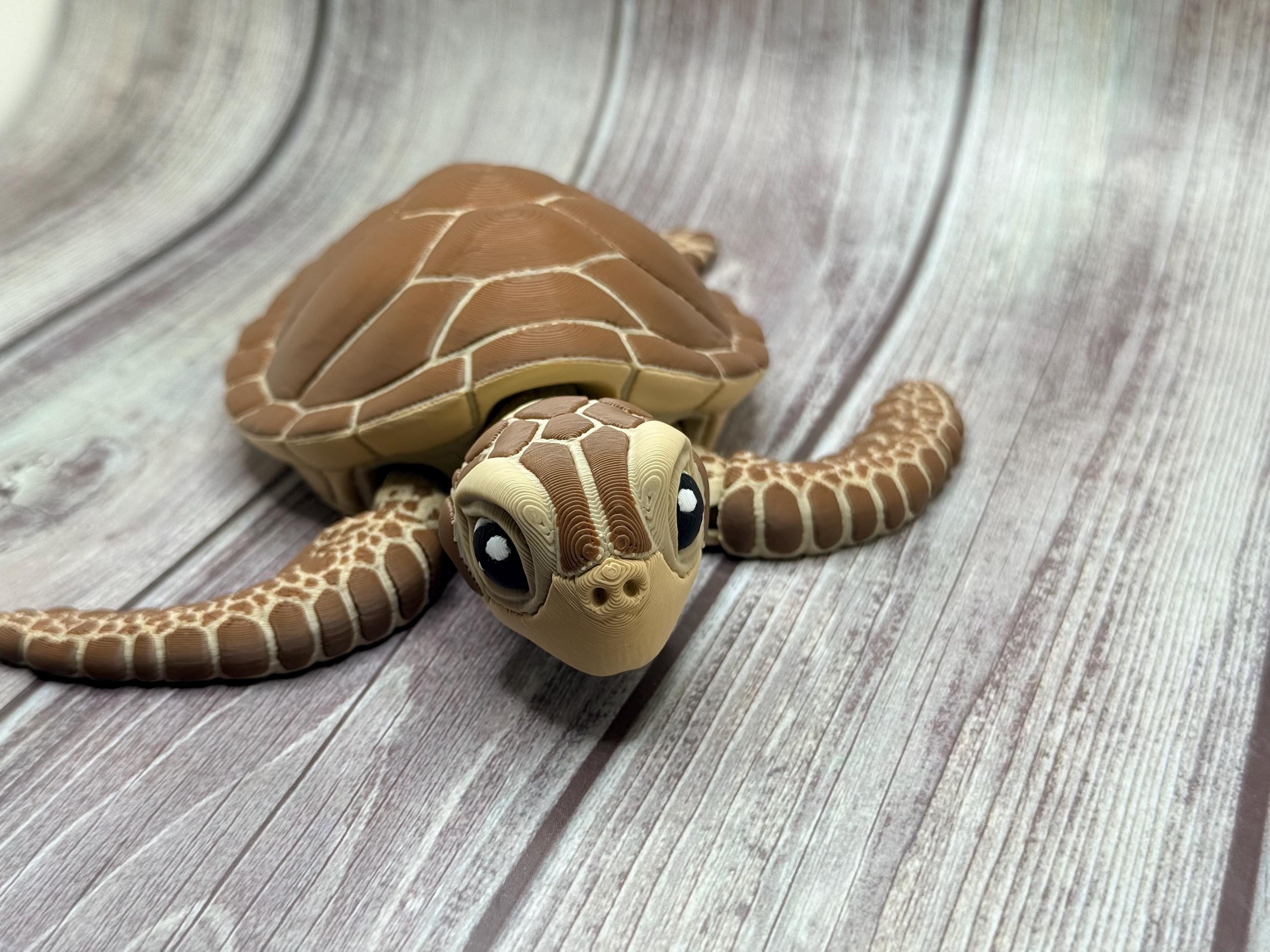 Articulated Sea Turtle - 3D printed