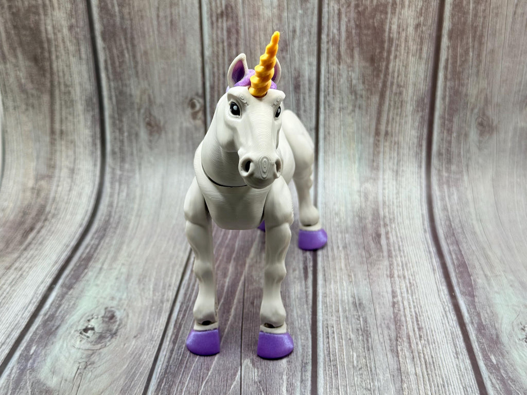 Articulated Unicorn Figurine - 3D Printed