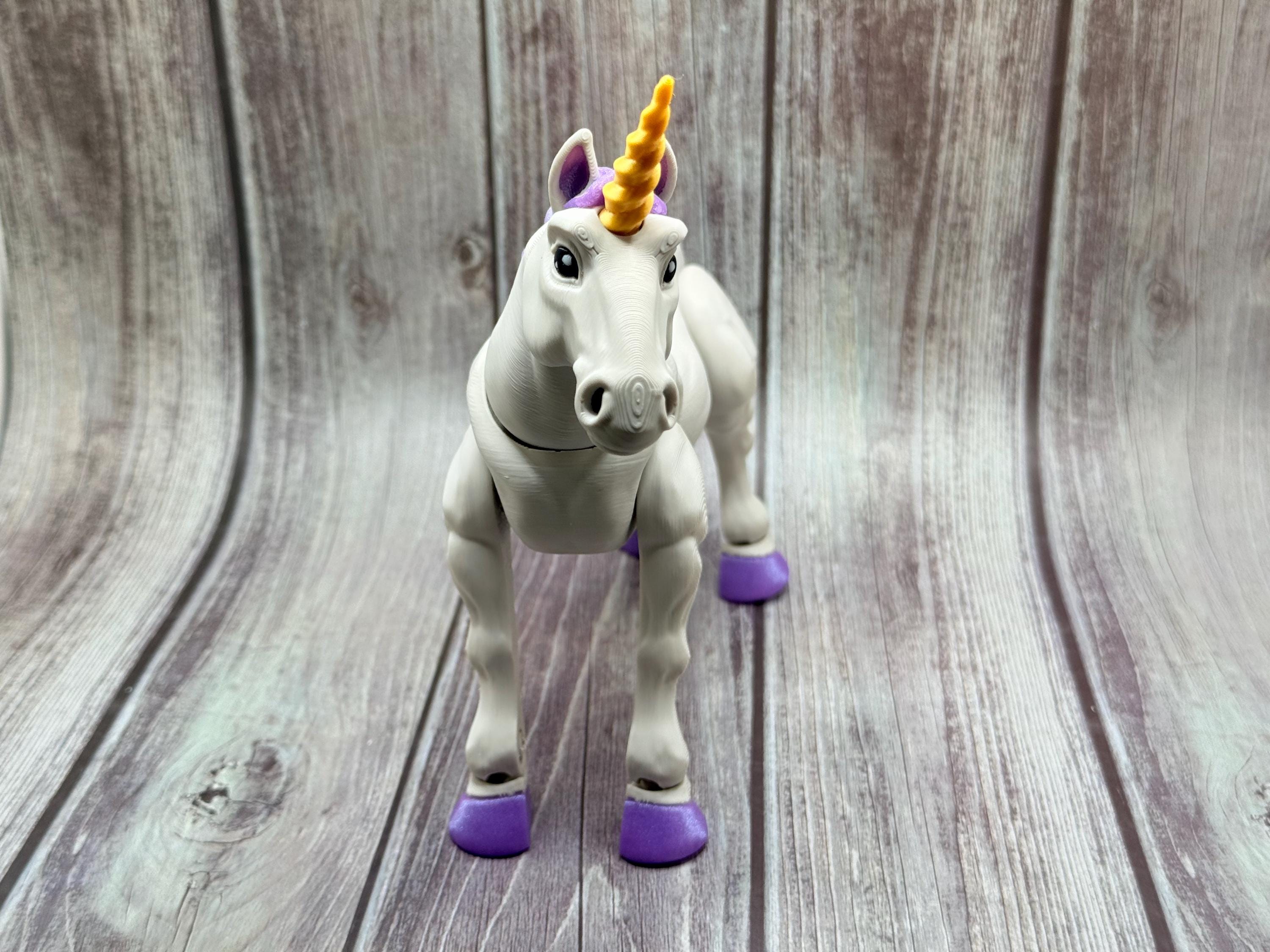 Articulated Unicorn Figurine - 3D Printed