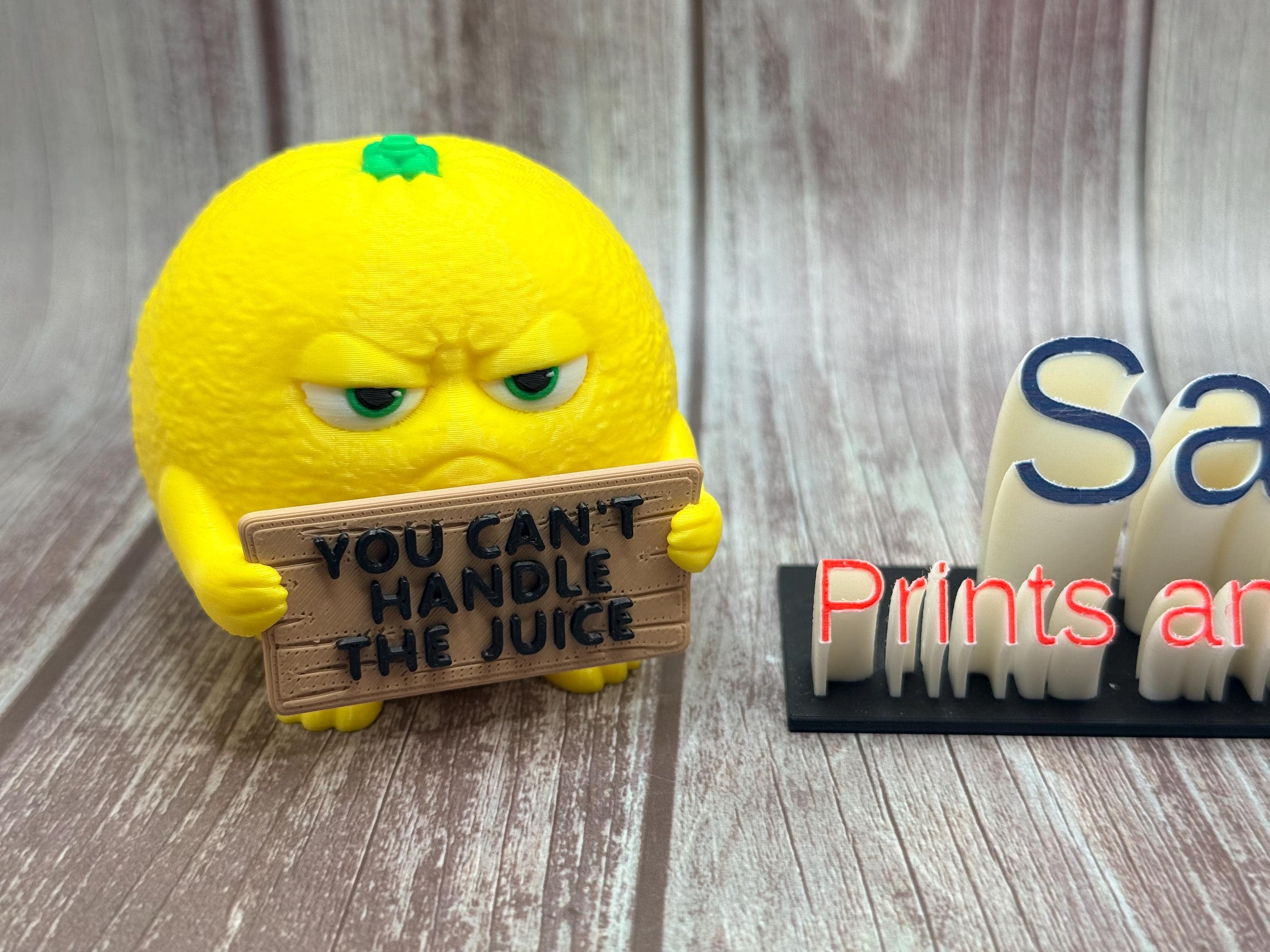 Fruit with Attitude | Funny and Sassy Fruit Decor