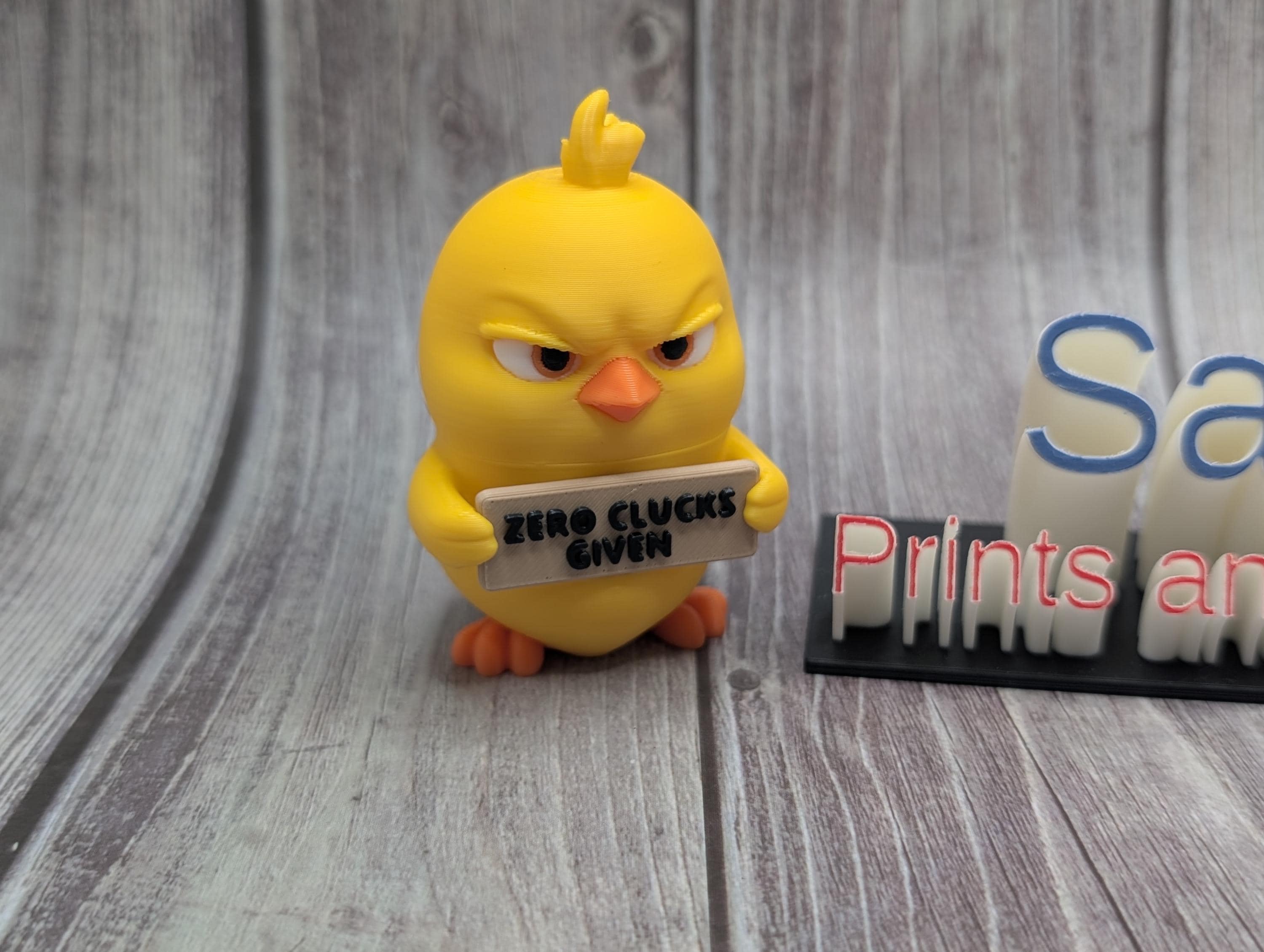 3D Printed Animals with Attitude | Funny Desk or Shelf Decor