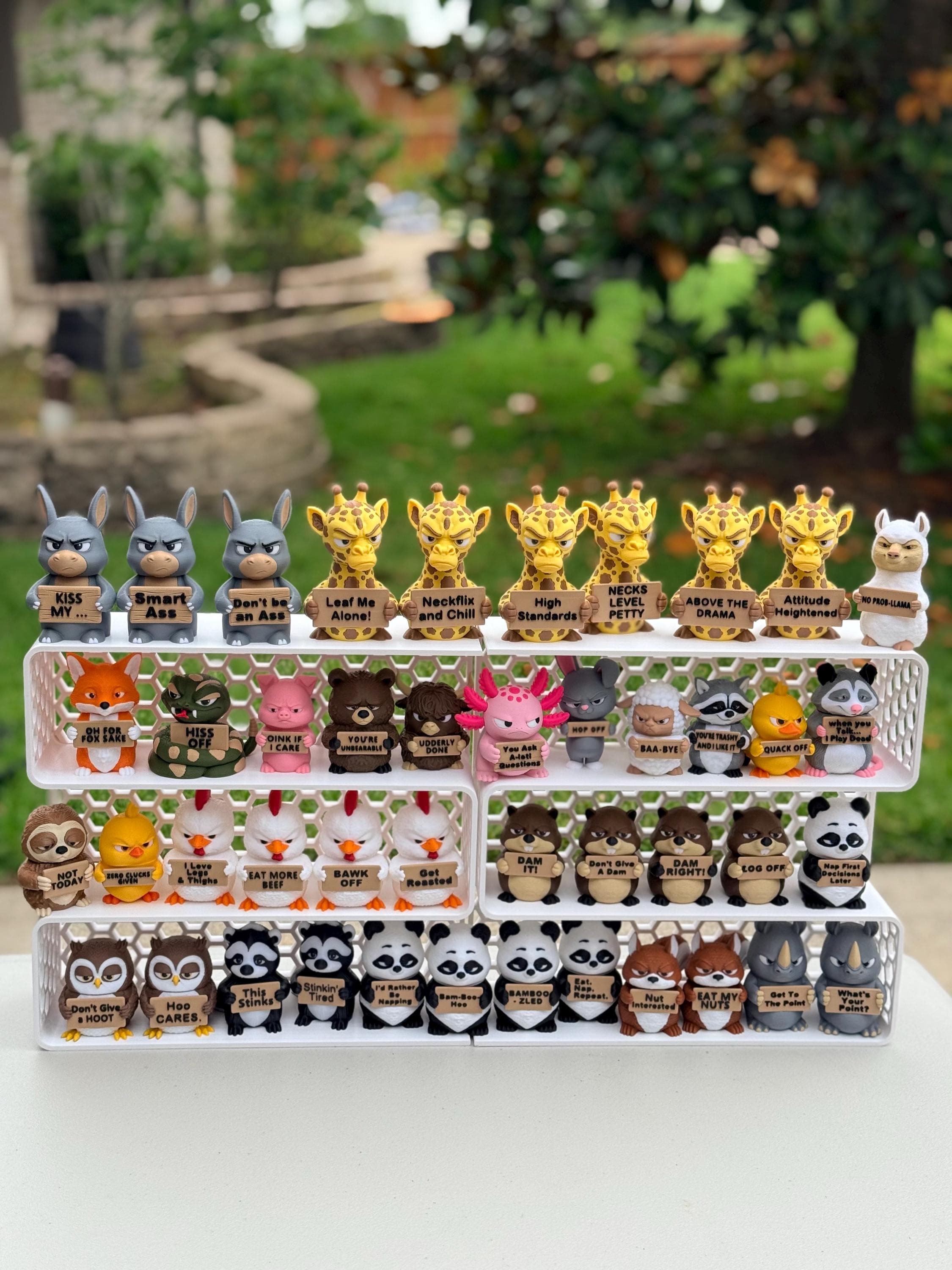 Animals with Attitude - The ENTIRE COLLECTION | 3D Printed