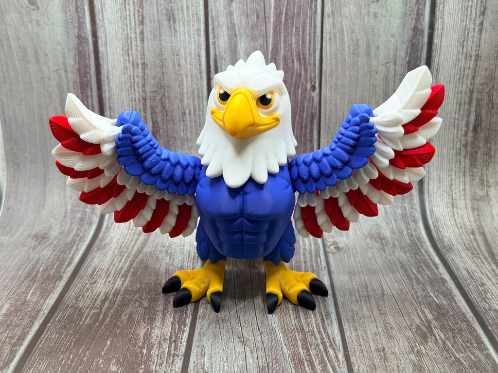 USA Fidget Hats, Bottle Toppers | Patriotic Party Favors, 4th July Decor
