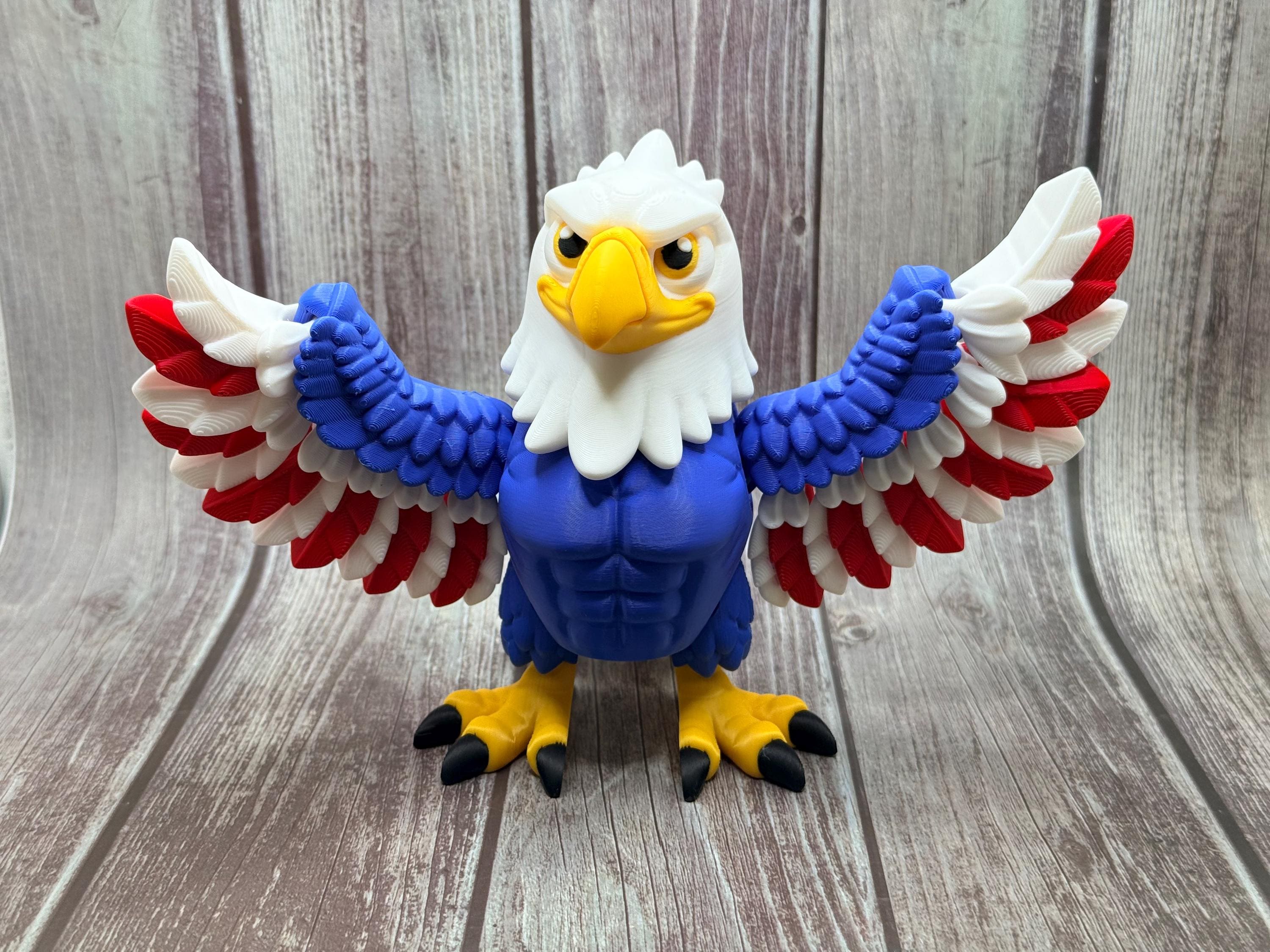 USA Fidget Hats, Bottle Toppers | Patriotic Party Favors, 4th July Decor
