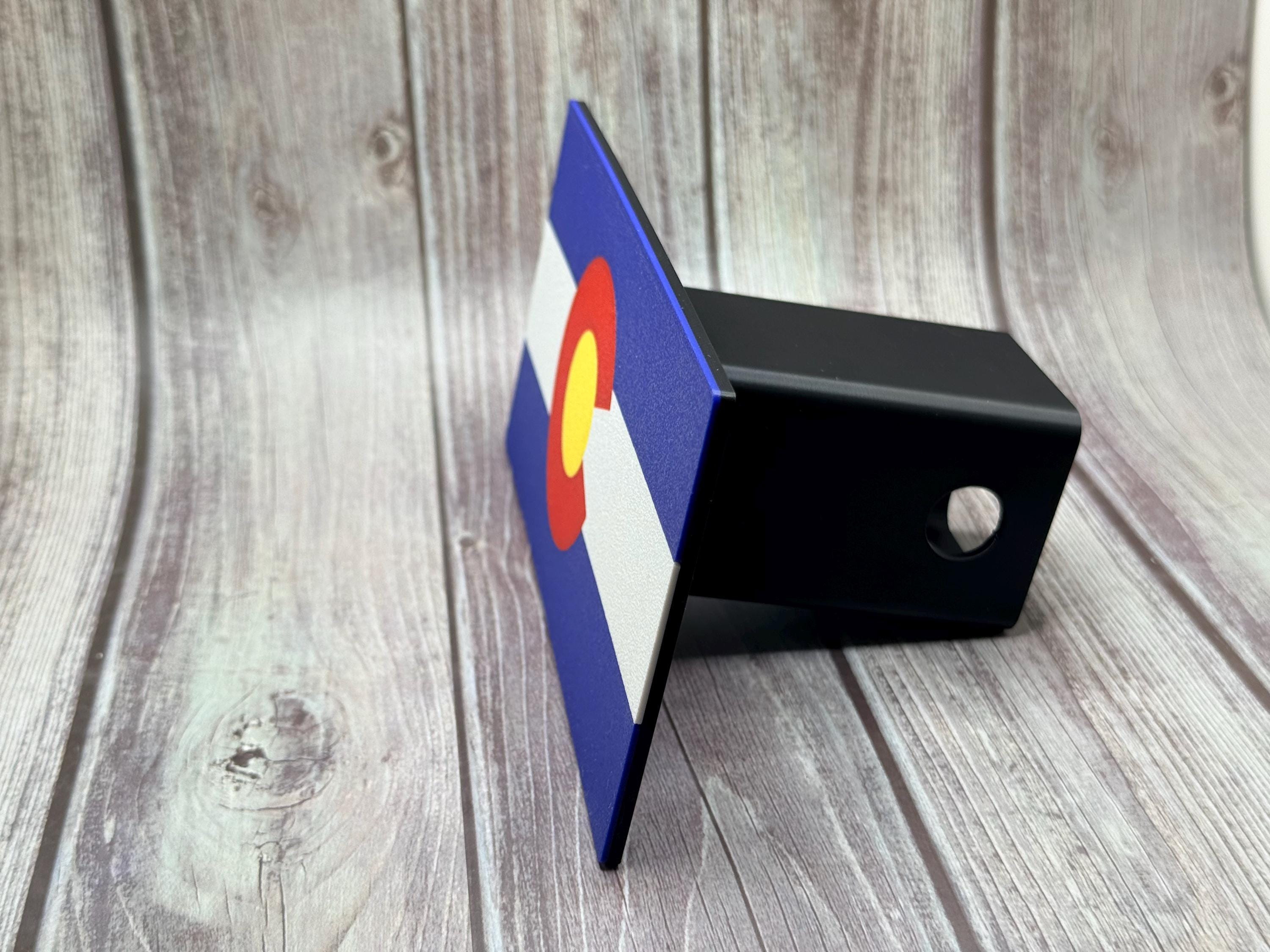 Colorado Trailer Hitch Cover with Pin: Truck & SUV Accessory