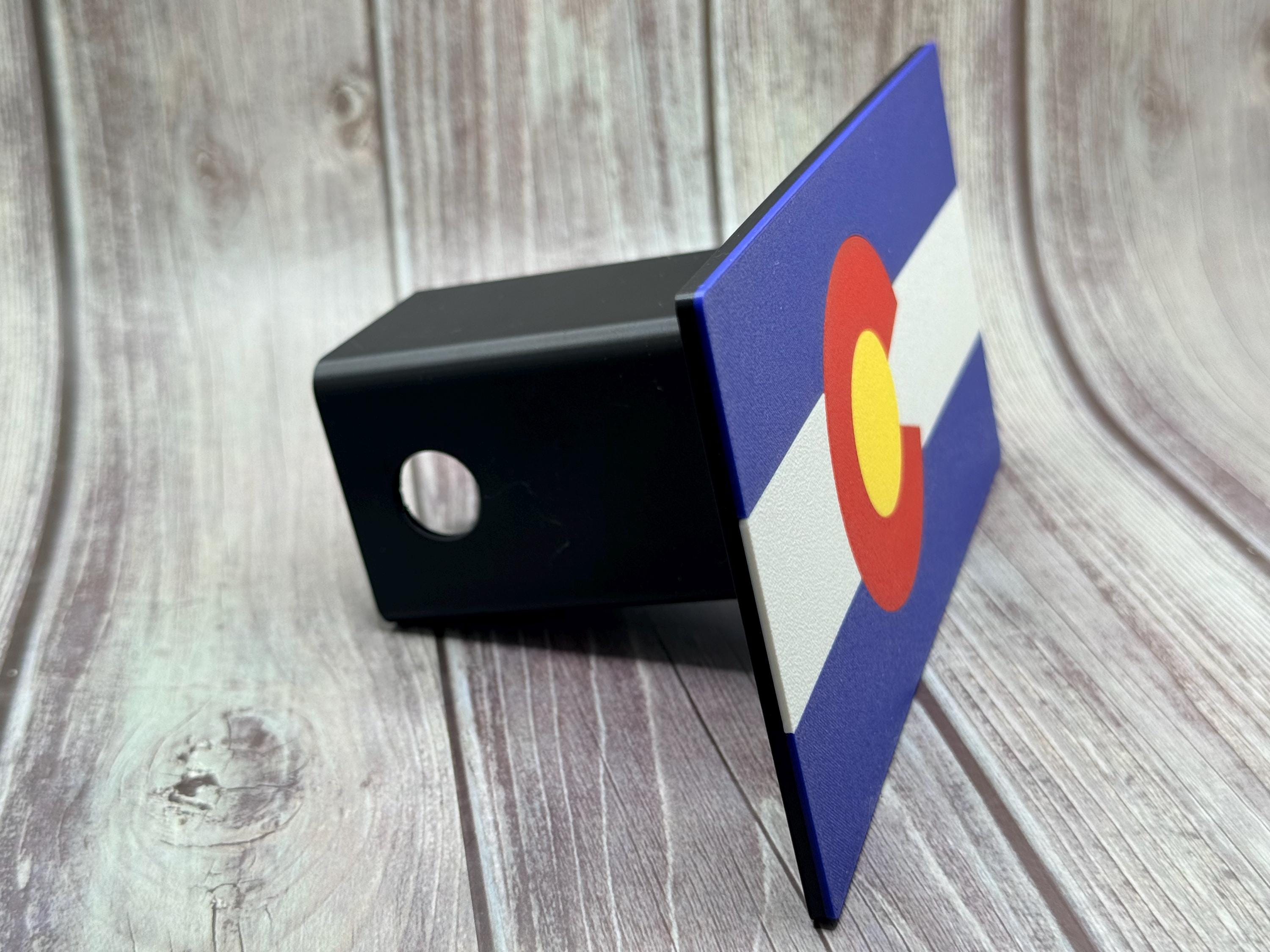 Colorado Trailer Hitch Cover with Pin: Truck & SUV Accessory