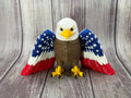 3D Printed American Eagle with Flag Wings | Patriotic USA Eagle Statue | America 250 Decor