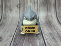 3D Printed Shark Figurine | Sassy Attitude, Funny Signs, Ocean Decor