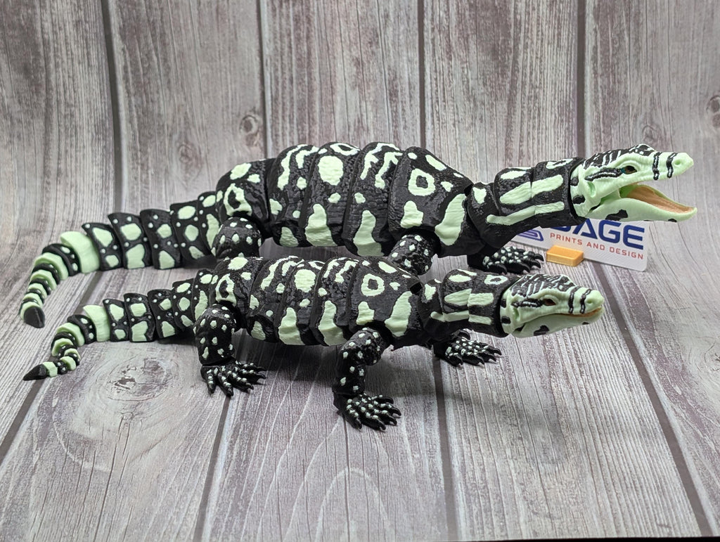 Articulated Asian Water Monitor Lizard | 3D Printed Flexi Monitor Lizard