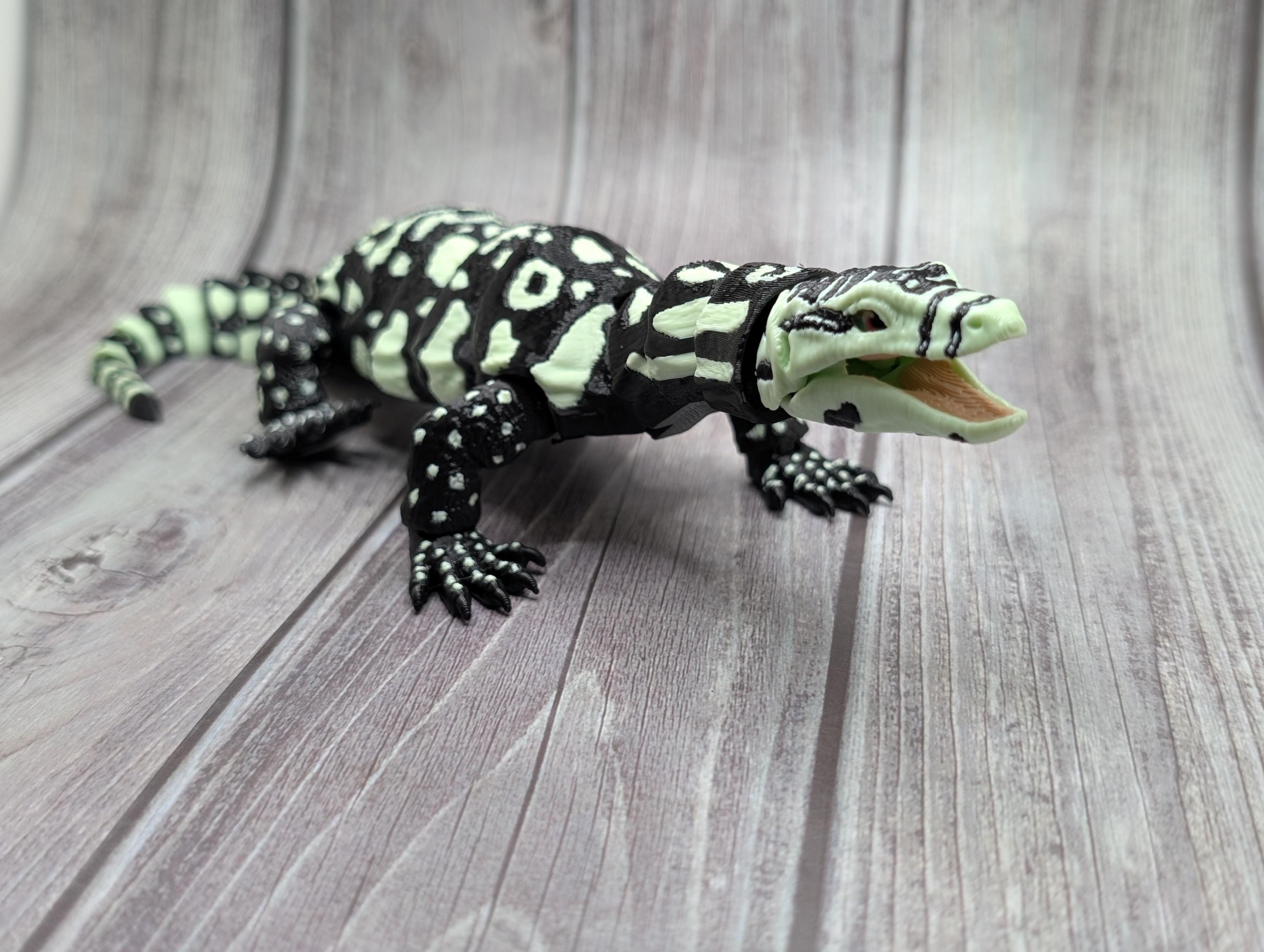 Articulated Asian Water Monitor Lizard | 3D Printed Flexi Monitor Lizard