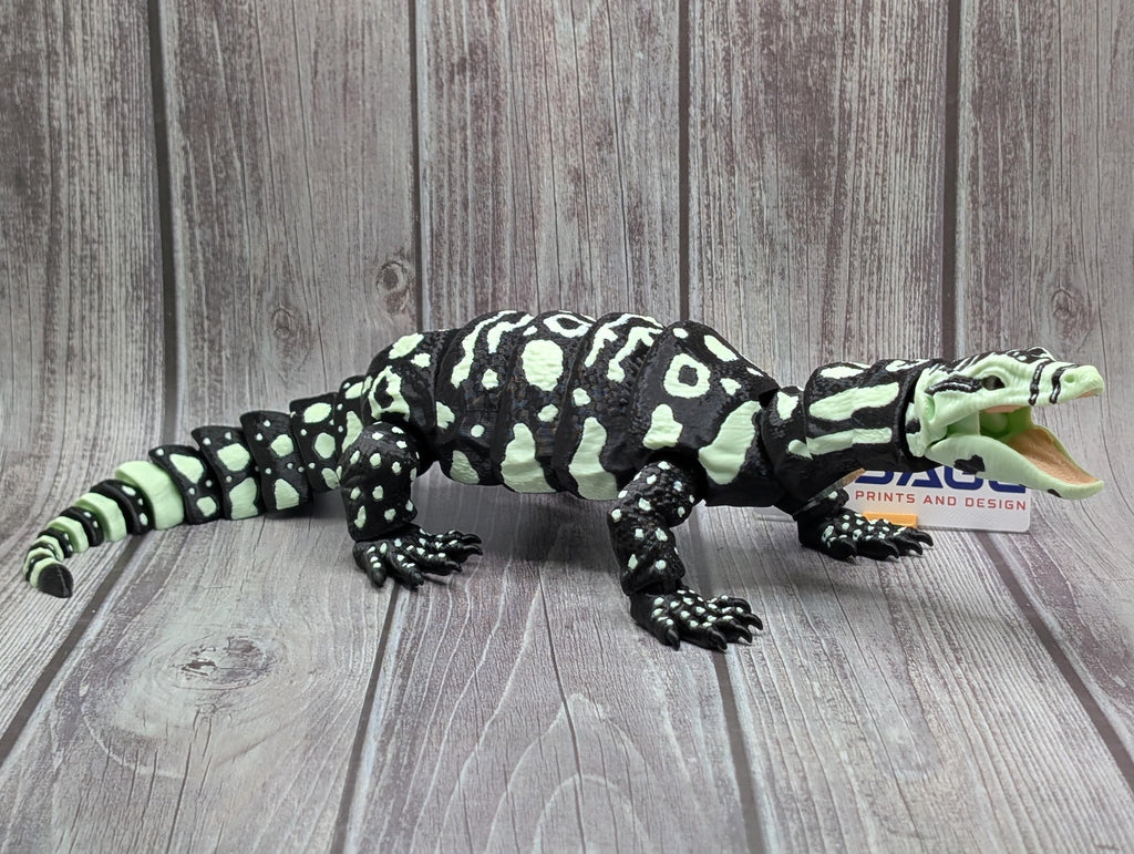 Articulated Asian Water Monitor Lizard | 3D Printed Flexi Monitor Lizard